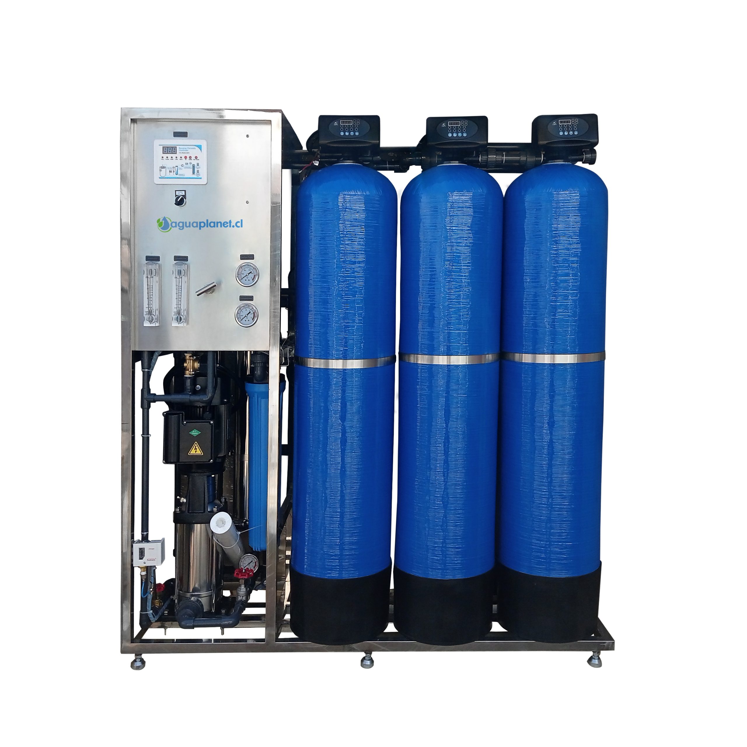 Equipo purificador de agua de osmosis inversa 750LPH CH ECO Planta Purificadora de agua osmosis inversa todo en uno 750 litros por hora