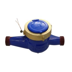 Medidor de flujo de agua analogo