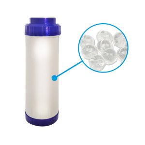 2,5 x 10 Filtro de polifosfato anti sarro