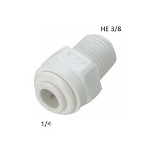 Conector macho SO 3/8" x HE 3/8"
