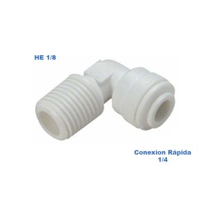 Codo SO 1/4" x HE 1/8"