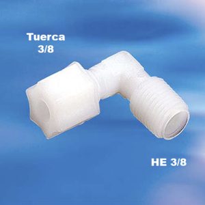 Codo Tuerca - HE 3/8" - 3/8"