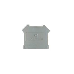 Tapa borne 3mm para riel din
