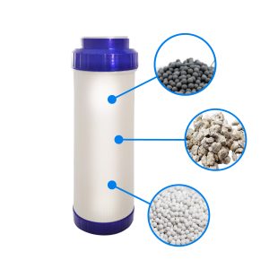Filtro alcalino rellenable