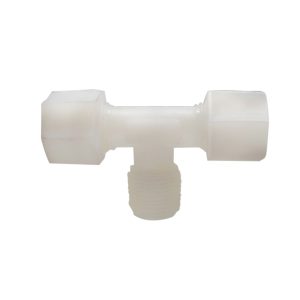 TEE Tubo 1/4" x HE 1/4" x Tubo 3/8"