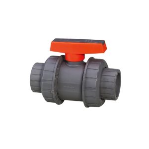 Llave de bola UPVC doble unión americana 20mm