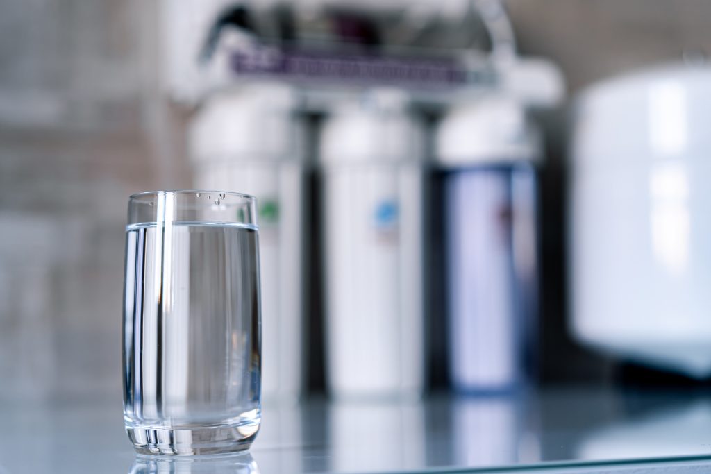 Proceso de purificación de agua