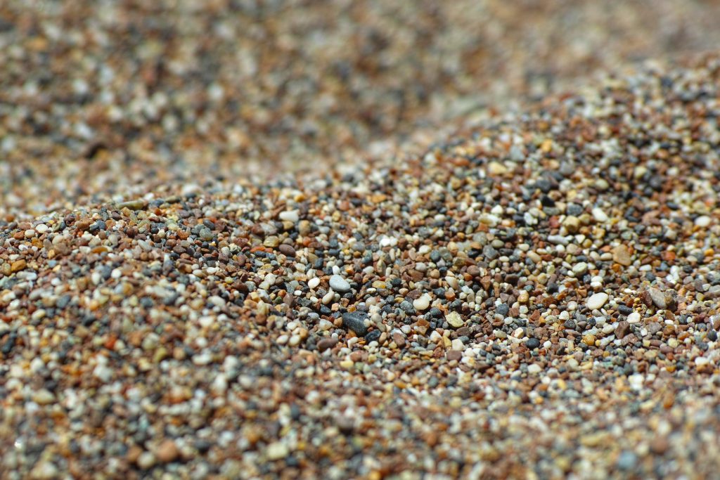 Arena granulometria