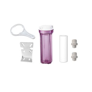 pack carcasa + filtro de sedimento + accesorios