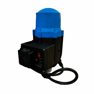 Controlador electronico de presión con manometro ECO 10A 220V In-out 1" MAX 2HP